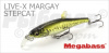 Воблер MEGABASS LIVE-X MARGAY STEPCAT (Neo Carp)